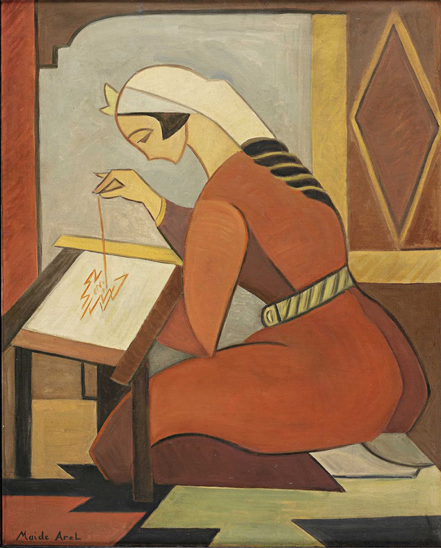 GERGEF-GERGEFE- DOKUMA TEZGAHI-İNSANIN ZANAATI-MAİDE ADEL